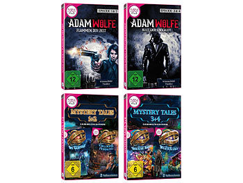 Yellow Valley Wimmelbild-Spiele-Set "Adam Wolfe 2 - 4" und "Mystery Tales 1 - 4"