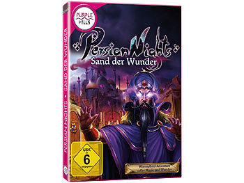 PC-Wimmelbilder: Purple Hills Wimmelbild-Spiel "Persian nights - Sand der Wunder", ab Windows 7