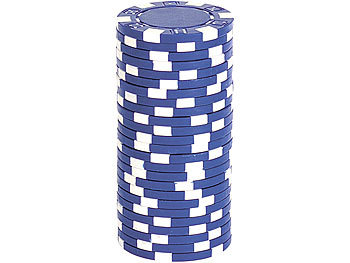 GSR 25 Spiel-Chips schwarz-weiß, im Dice-Design, 11.5 g 