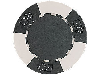 GSR 25 Deluxe-Chips 11,5 g Dice Design schwarz/grau