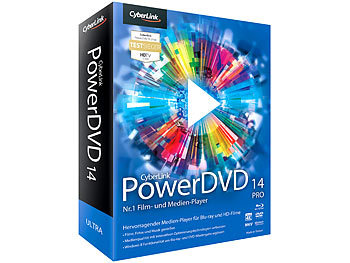 Cyberlink PowerDVD 14 Pro Mediaplayer (Software)