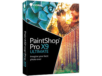 difference between corel paintshop pro x9 and ultimate
