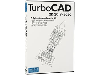 CAD-Zeichenprogramm: TurboCAD Turbo CAD 2019/2020 2D