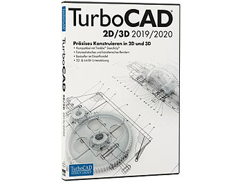 CAD Programme: TurboCAD Turbo CAD 2019/2020 2D/3D