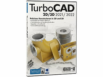 CAD Software deutsch: TurboCAD TurboCAD 2D/3D 2021/2022