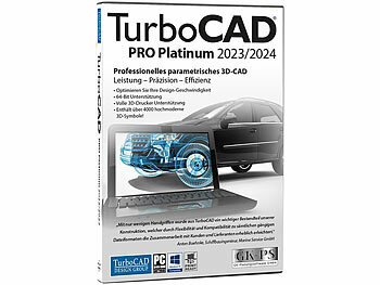 CAD: TurboCAD TurboCAD 2023/2024 Pro Platinum