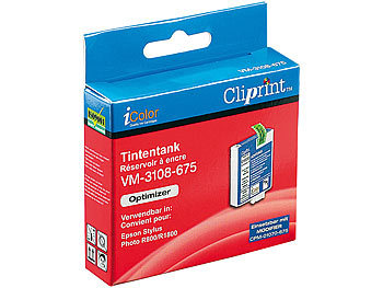 Cliprint Tintentank für EPSON (ersetzt T05404010), optimizer