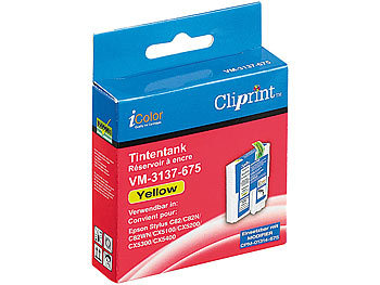 Cliprint Tintentank für EPSON (ersetzt T04244010), yellow