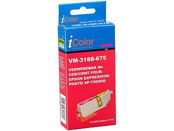 iColor ColorPack für Epson (ersetzt T2438 / 24XL), BK/C/M/Y/LC/LM