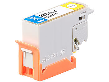 kompatible Tintenpatronen für Tintenstrahldrucker, Epson: iColor Tinten-Patrone T02H4 / 202XL für Epson-Drucker, yellow (gelb)