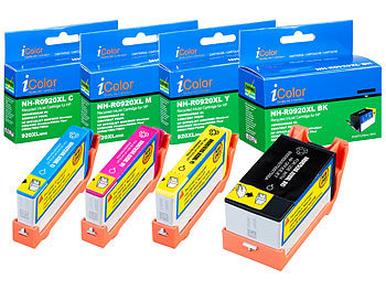Multipack für HP: iColor ColorPack für HP (ersetzt No.920XL BK/C/M/Y)