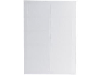 Sattleford 80 Visitenkarten weiß strukturiert Inkjet/Laser 230 g/m²