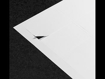 Sattleford 80 Visitenkarten weiß strukturiert Inkjet/Laser 230 g/m²