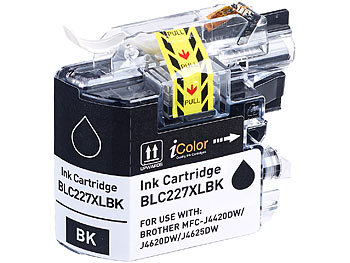 iColor ColorPack für Brother (ersetzt LC-227XL / 225XL), BK/C/M/Y