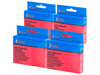 iColor Tinten-Patronen-Pack für Epson-Drucker (ersetzt C13T03A24010 / 603XL)