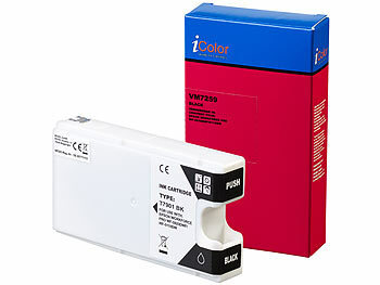 kompatible Tintenpatronen für Tintenstrahldrucker, Epson: iColor Tintenpatrone für Epson (ersetzt Epson T7901, 79xl), black (schwarz)