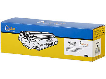 iColor Toner für HP-Laserdrucker (ersetzt HP 207A), bk, c, m, y