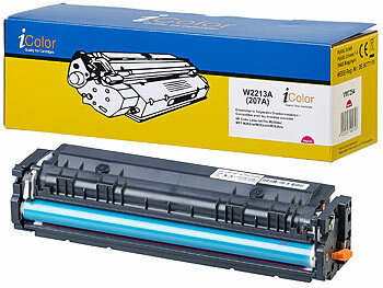 Toner Cartridge: iColor Toner für HP-Laserdrucker (ersetzt HP 207A, W2213A), magenta