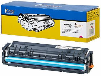 Patrone für Laserdrucker: iColor Toner für HP-Laserdrucker (ersetzt HP 216A, W2413A), magenta