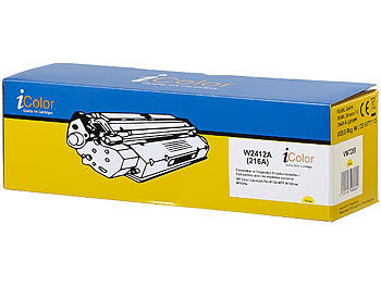 iColor Toner für HP-Laserdrucker (ersetzt HP 216A, W2412A), yellow