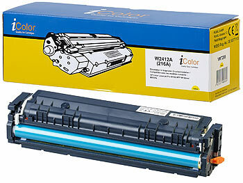 Laserdrucker Zubehöre: iColor Toner für HP-Laserdrucker (ersetzt HP 216A, W2412A), yellow