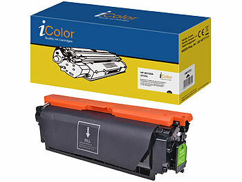 Laser Druckerkartusche: iColor Toner für HP-Laserdrucker, ersetzt W2120A, black (schwarz)