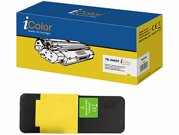 Tonerkartuschen: iColor Toner für Kyocera-Drucker, ersetzt TK-5440Y, gelb, bis 2.400 Seiten