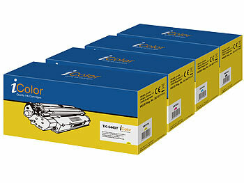 iColor Toner-Set für Kyocera-Drucker, ersetzt TK-5440BK/C/M/Y
