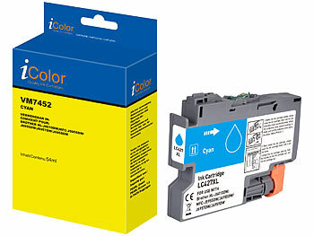 iColor Tinten-Set für Brother-Drucker, ersetzt LC427XL BK/C/M/Y