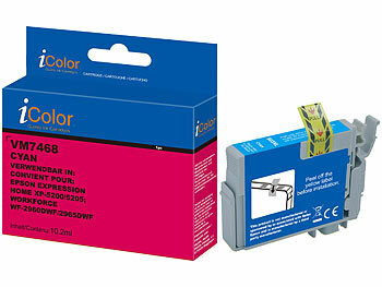 kompatible Tintenpatronen für Tintenstrahldrucker, Epson: iColor Tinte cyan, ersetzt Epson 503XL