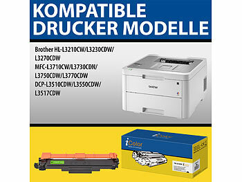 iColor Toner-Sparset für Brother-Drucker, ersetzt TN-243BK/C/M/Y