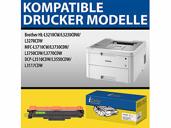 iColor Toner-Sparset für Brother-Drucker, ersetzt TN-243BK/C/M/Y