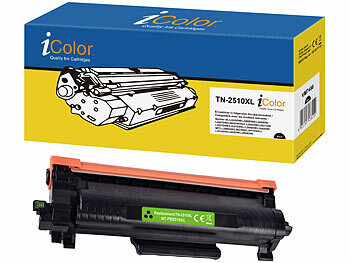 Druckerpatrone Brother: iColor Toner schwarz, ersetzt Brother TN-2510XL, für bis zu 3000 Seiten