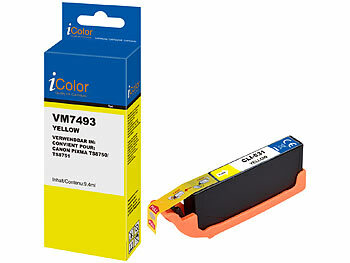 Druckerpatronen: iColor Tinte gelb, ersetzt Canon CLI-531Y
