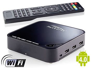 Meteorit Android-Internet-TV-Box mit HD-SAT-Receiver "MMB-525.SAT"