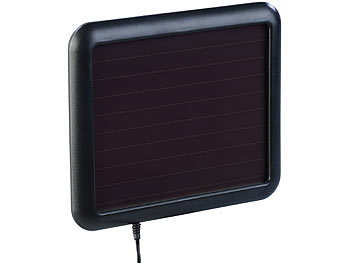 Luminea Duo-Solar-LED-Außenstrahler mit PIR-Bewegungssensor, 1 W, 500 lm, IP44