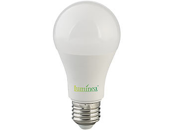 Luminea 2er-Set LED-Lampen, Bewegungs- & Lichtsensor, E27, 12W, 1.150lm, 6500K