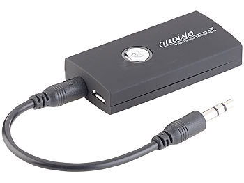 Auvisio Transmitter Receiver 2in1 Audio Sender Und Empfanger Mit Bluetooth 3 0 10 M Reichweite Transmitter Receiver Bluetooth