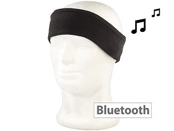 Schlafkopfhörer: auvisio Schlaf-Headset & -Kopfhörer "Sleep HS.BT" mit Bluetooth 4.0