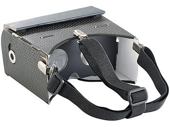 auvisio Virtual-Reality-Brille VRB57.3D für Smartphones, Magnetschalter