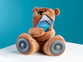 Lautsprecher im knuffigen Bären, Bluetooth