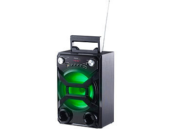 auvisio Mobile Akku-Partyanlage mit Karaoke-Funktion (Versandrückläufer)