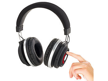 auvisio Over-Ear-Headset mit Bluetooth 3.0, Versandrückläufer
