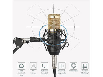 Karaoke-Studio-Kondensatormikrofon