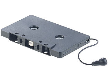Kassettenadapter für Mobile Geräte zur Übermittlung des Audiosignals