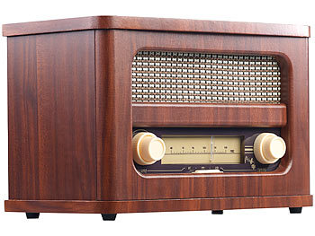 Retro Radio Holz