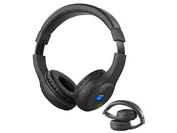 Mp3-Kopfhörer Mit Bluetooth Fm-Radio  Au Auvisio Headset Freisprech-Funktion 