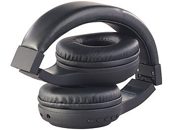 auvisio TV Kopfhörer Auto-Connect und Touch-Steuerung Over-Ear-Headset mit Bluetooth 3.0 Headphones