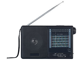 Weltempfänger Radio Tragbares 20 Band  FM MW Taschenradio Mini Pocket BIDUma 