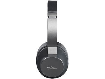 auvisio Premium-Over-Ear-Headset, Bluetooth, Active Noise Cancelling bis 25 dB